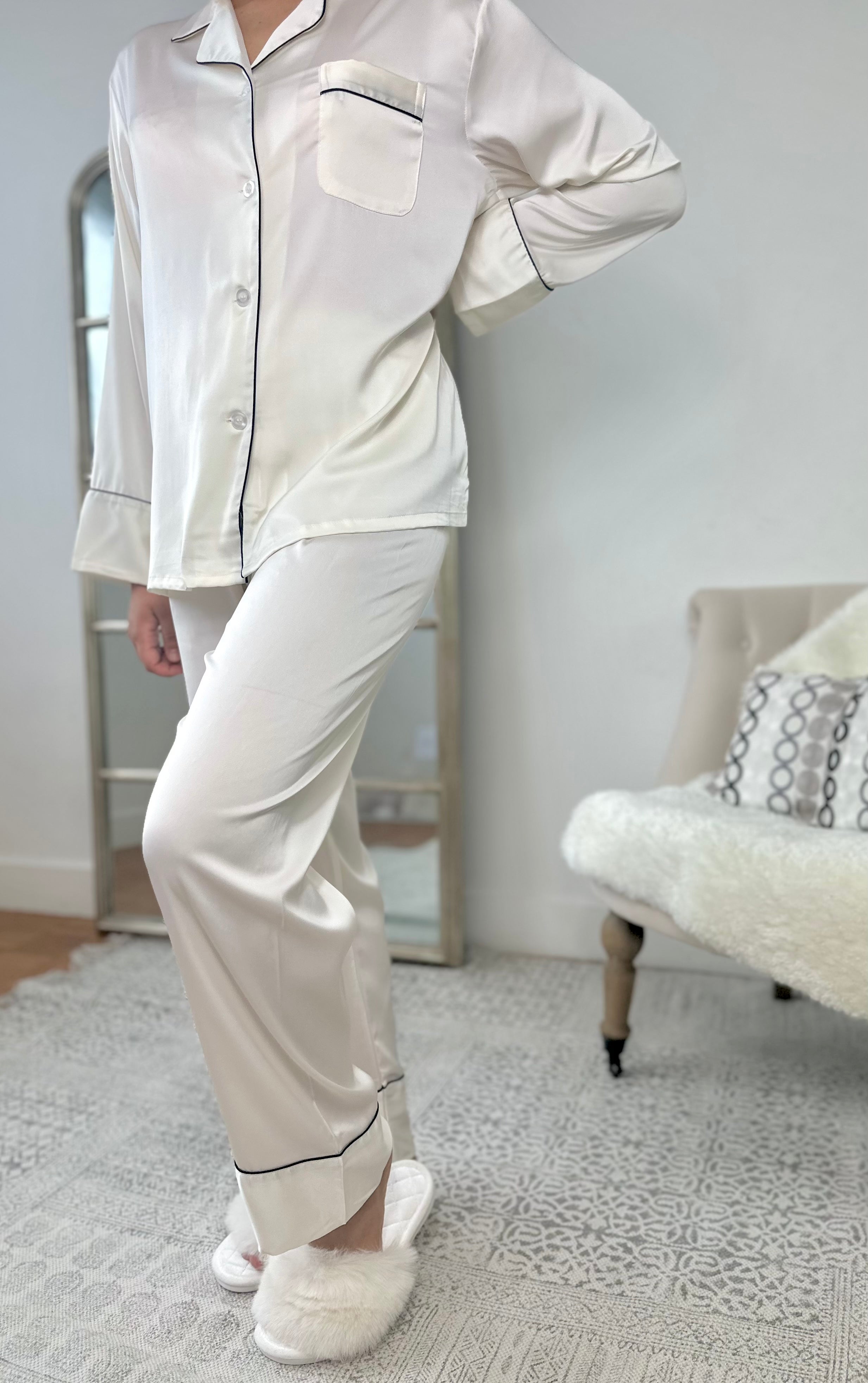 Ensemble écru (chemise / pantalon)