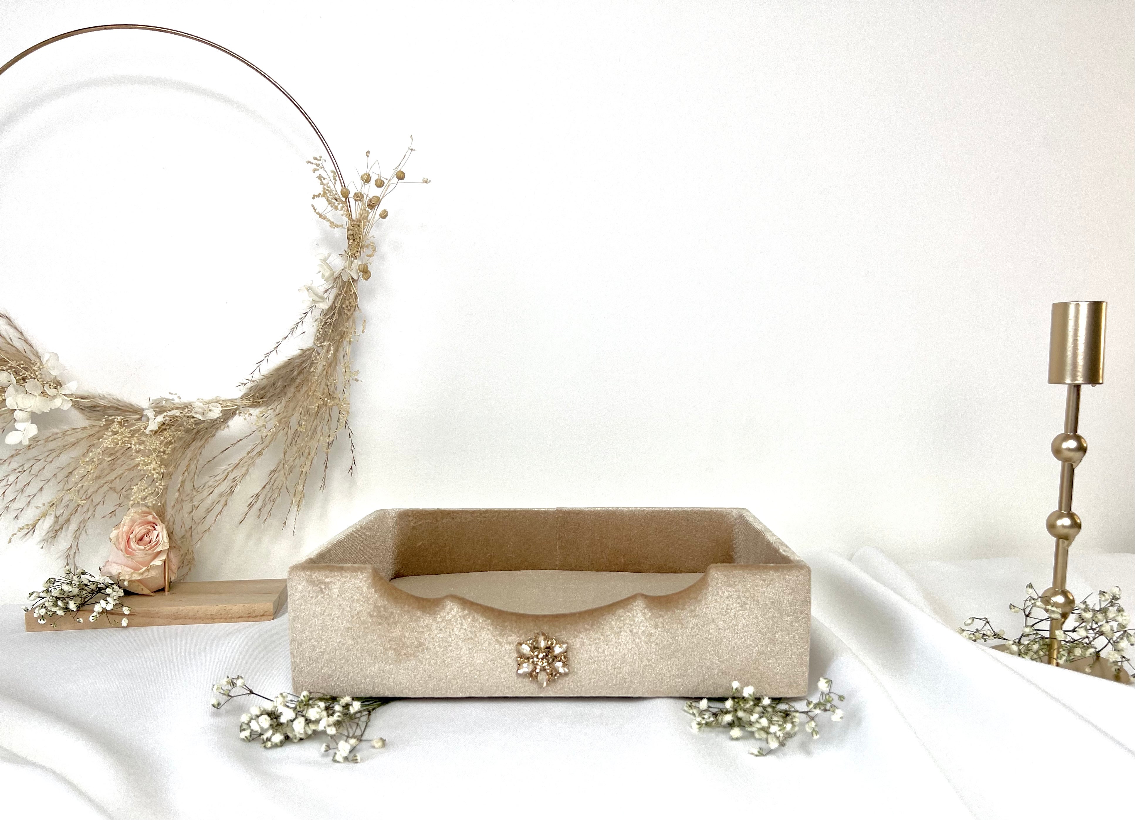 Set de 3 petits plateaux – nude