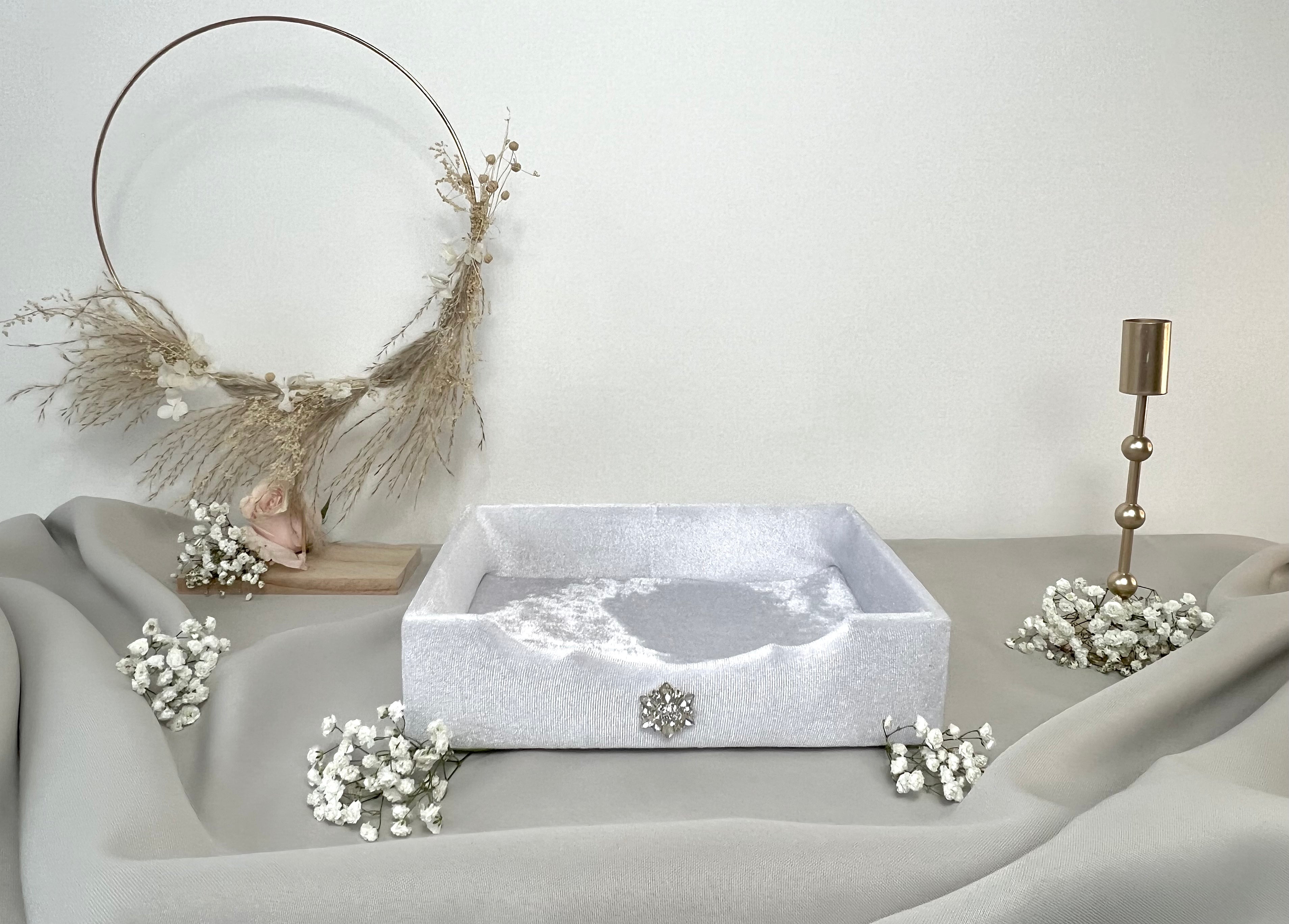 Set de 3 petits plateaux – blanc